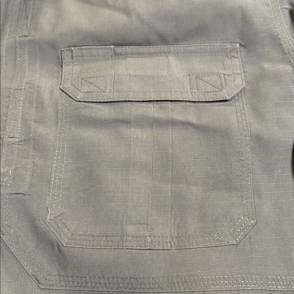 5.11 Tactical Gray Button Down Shirt-XXL - Picture 8 of 11